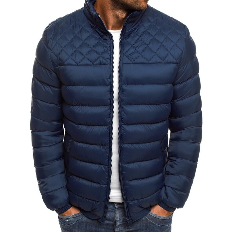 Herren Pufferjacke Winter | Warme Steppjacke für kalte Tage