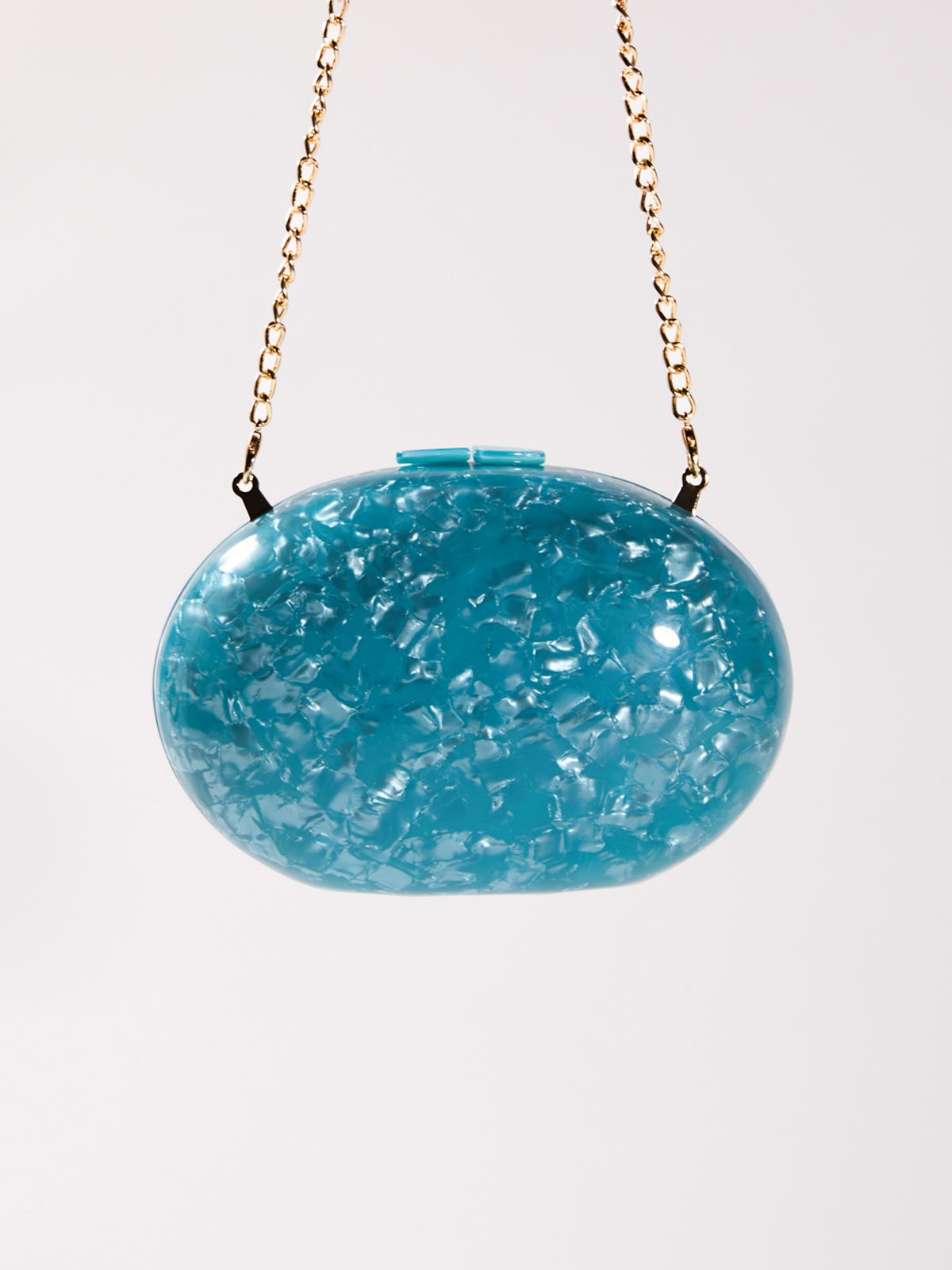 Maina Glitter Acrylic Convertible Clutch – image 3