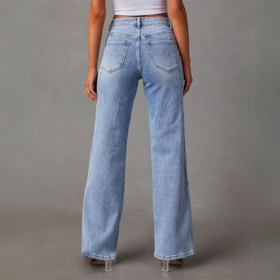 Damen Baggy Jeans High Waist | Weite Jeans für moderne Alltagslooks