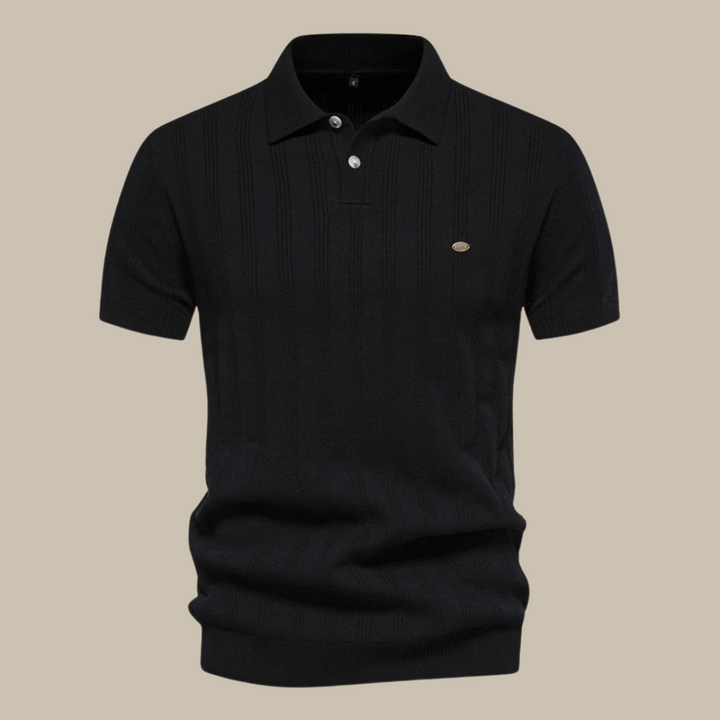 Slim-Fit Poloshirt Herren | Kurzarm-Poloshirt mit klassischem Kragen