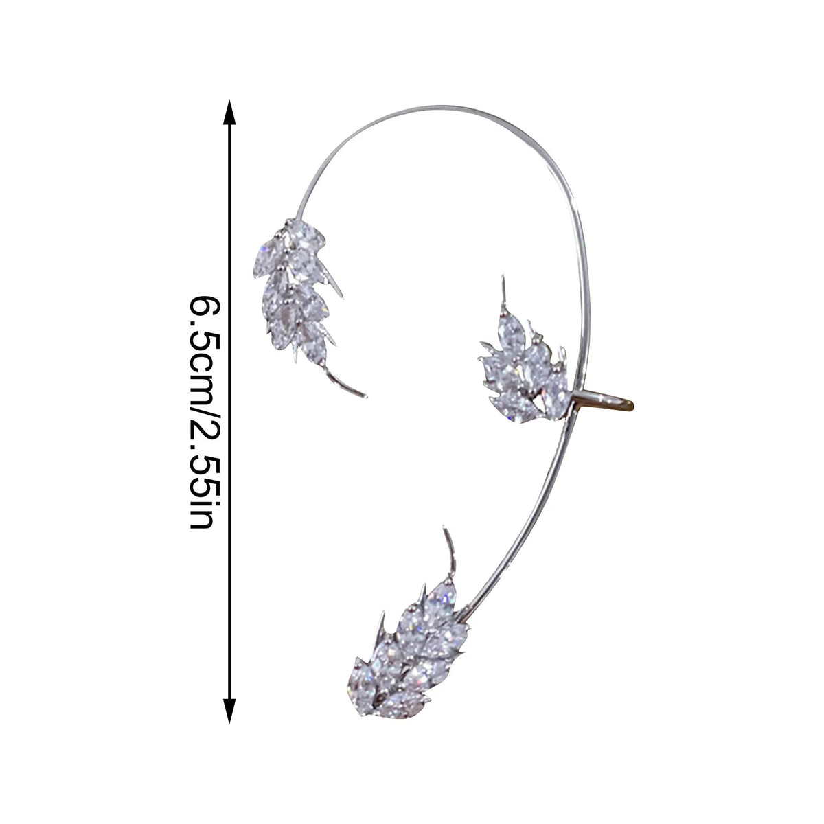 Elysian Leaf Ear Cuff - Pair – image 5