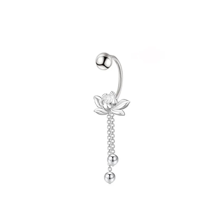 Zen Lotus Earring – Pair – image 1