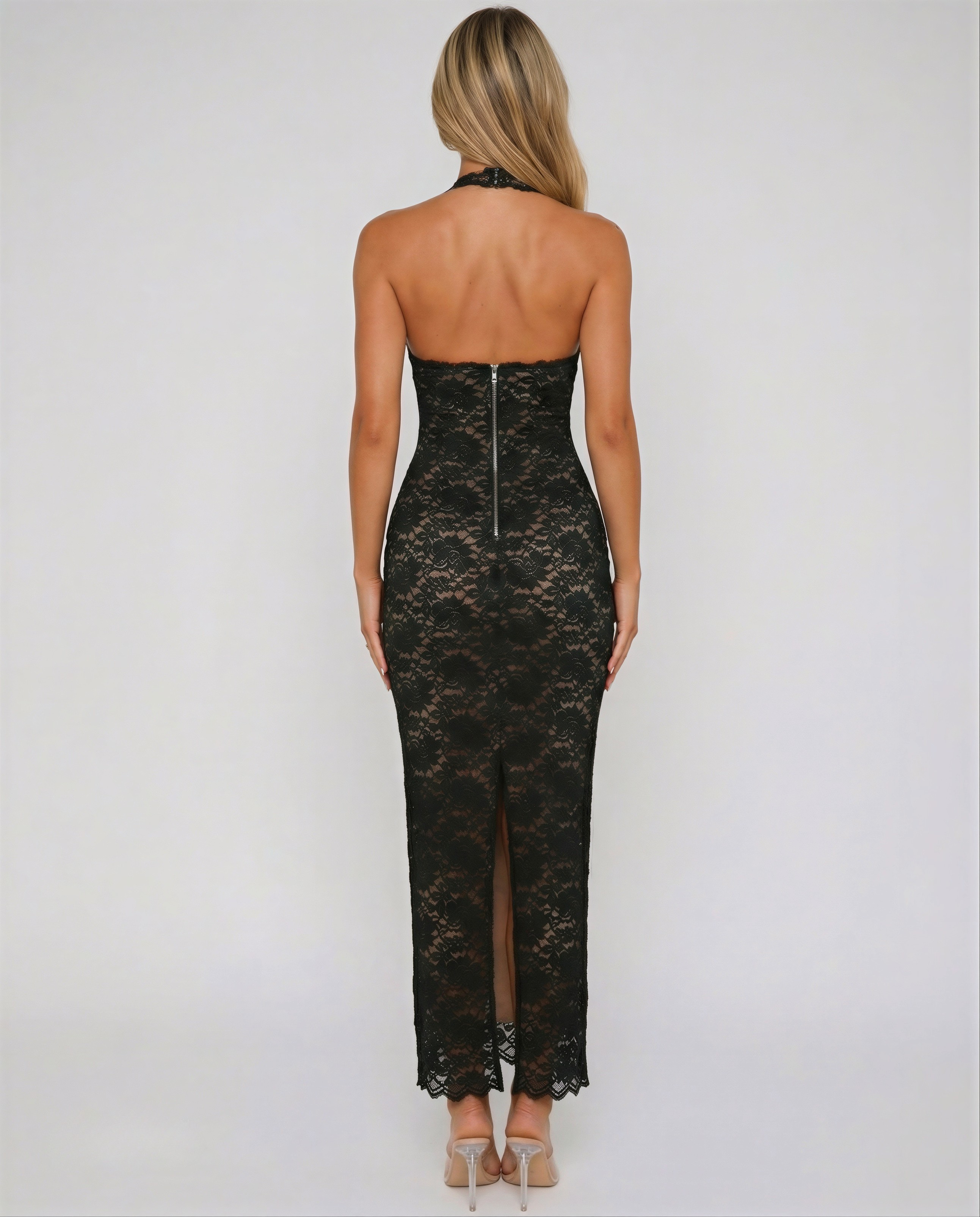 Lace Me Maxi Dress – image 3