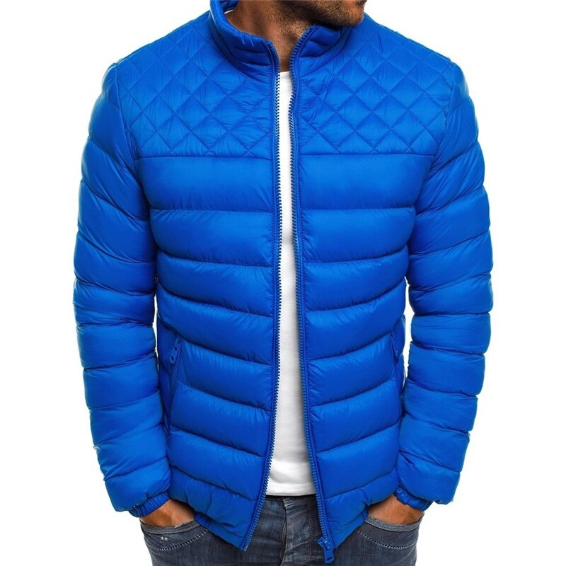 Herren Pufferjacke Winter | Warme Steppjacke für kalte Tage