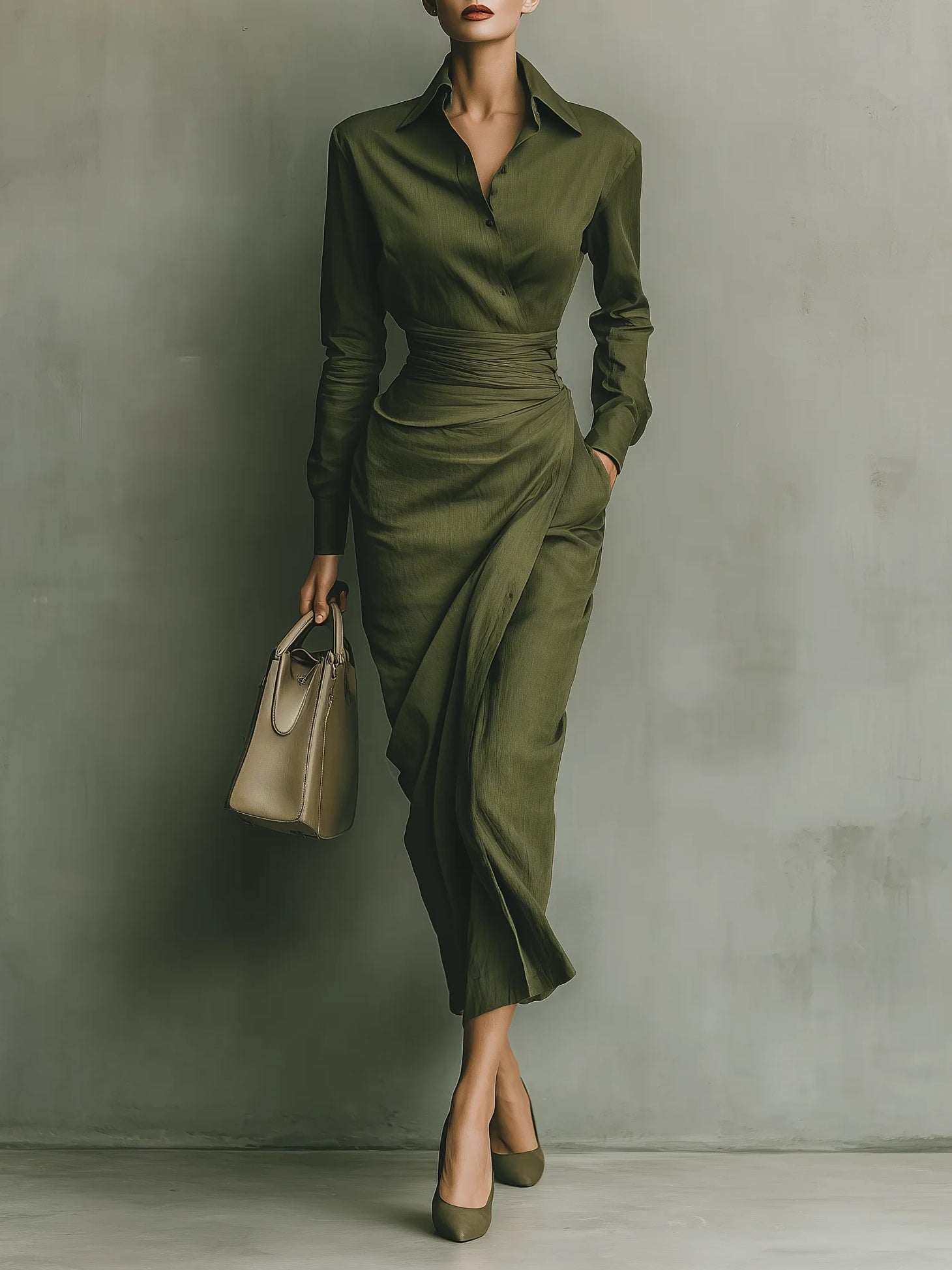 Caterina – Elegant Fitted Maxi Dress – image 1