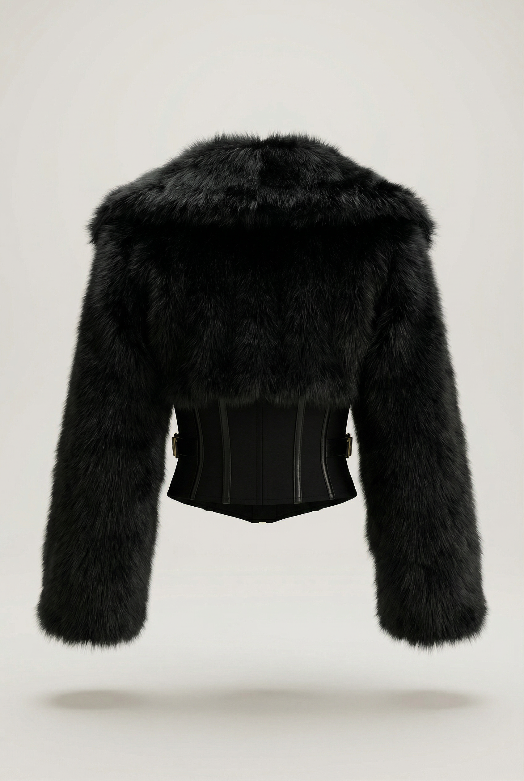 Élisabeth Short Coat – Black – image 7