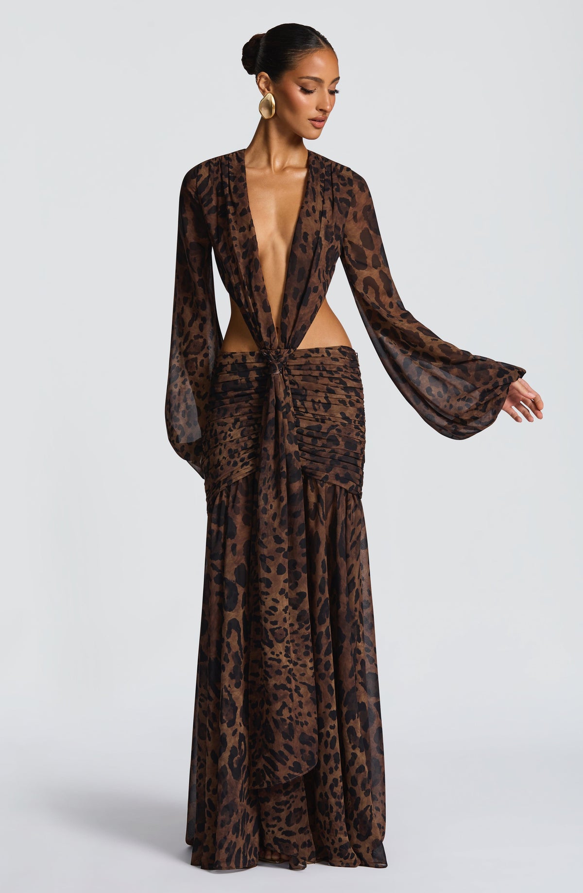 Andrina Maxi Dress - Leopard Print – image 9