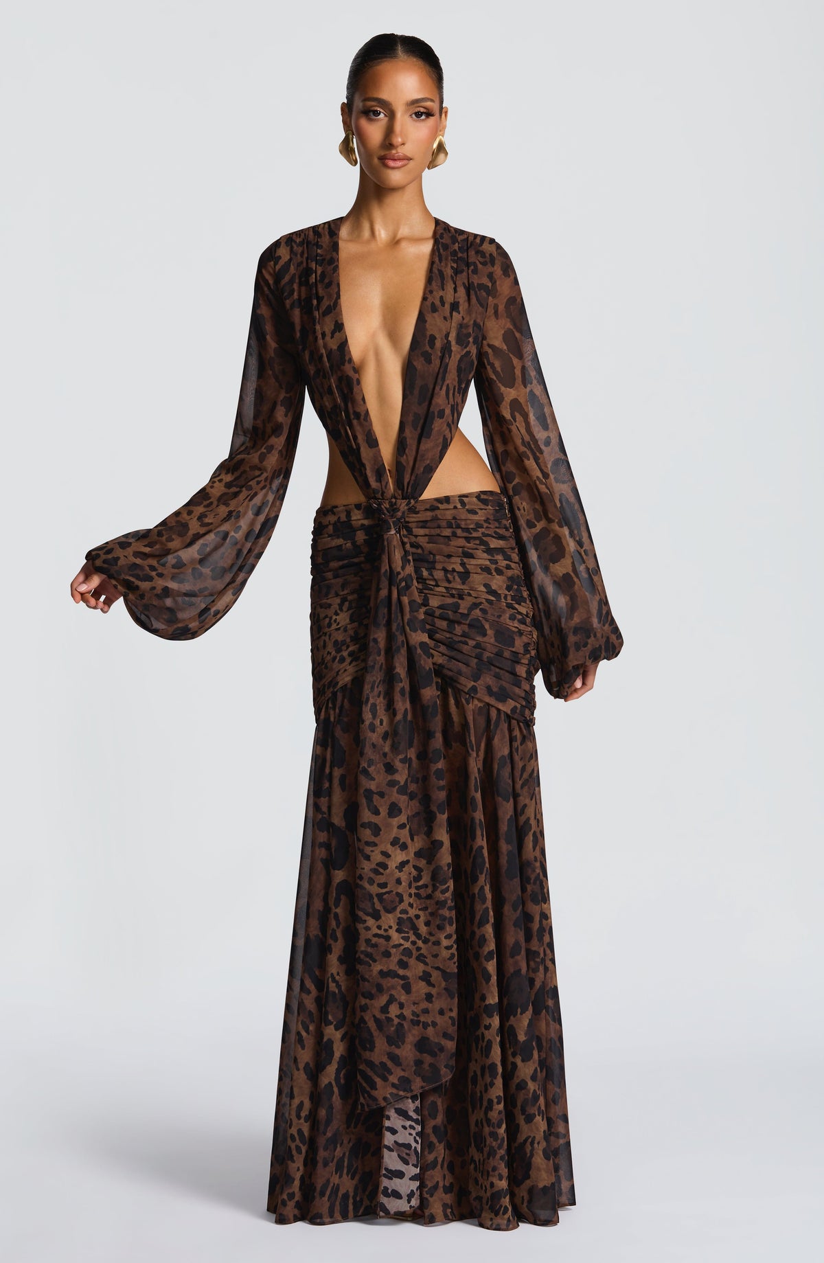 Andrina Maxi Dress - Leopard Print – image 13