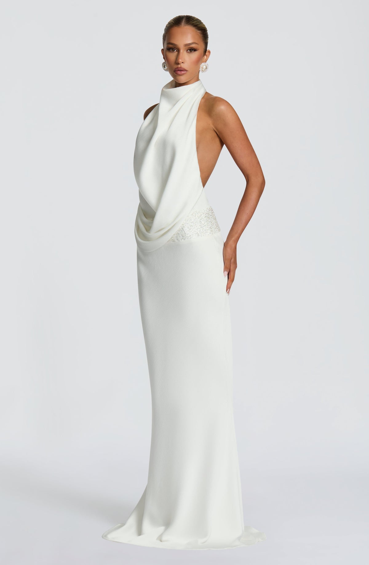 Armelle Maxi Dress - Ivory – image 10