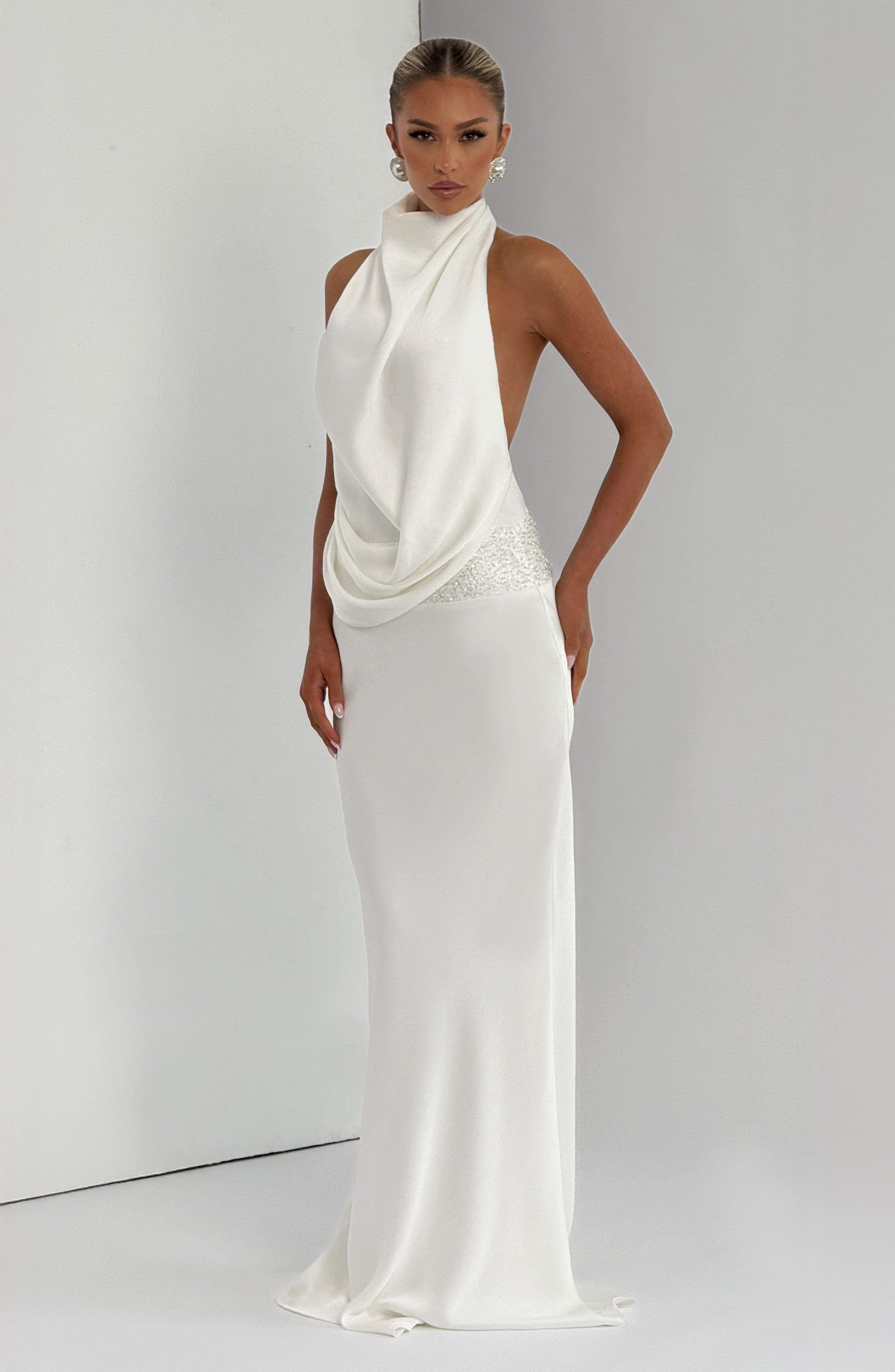Armelle Maxi Dress - Ivory – image 3