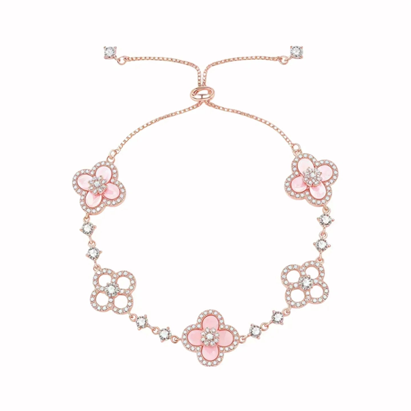 Sakura Cleef Set - Bracelet, Earrings & Necklace – image 7