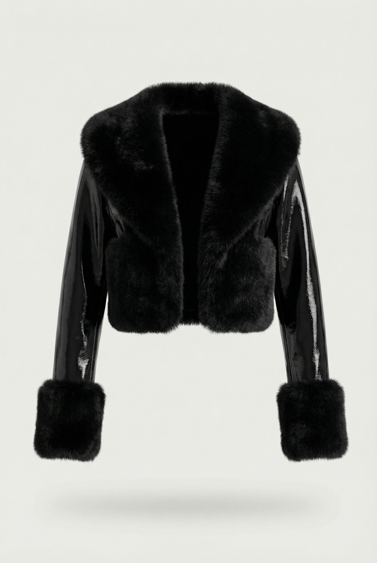 Romane Short Coat – Black – image 8