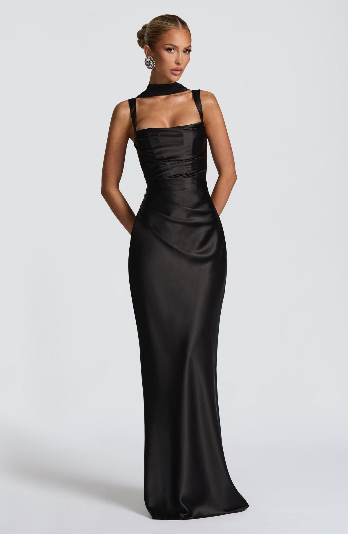 Calanthe Maxi Dress - Black – image 2