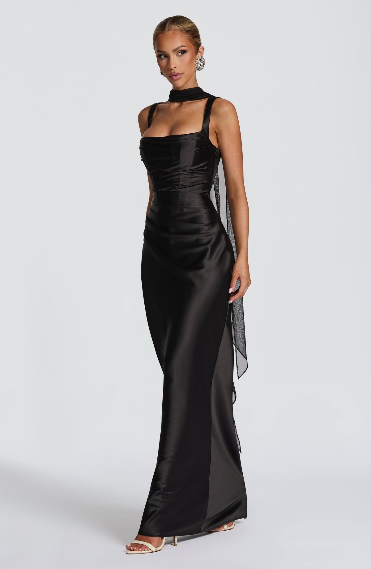 Calanthe Maxi Dress - Black – image 5
