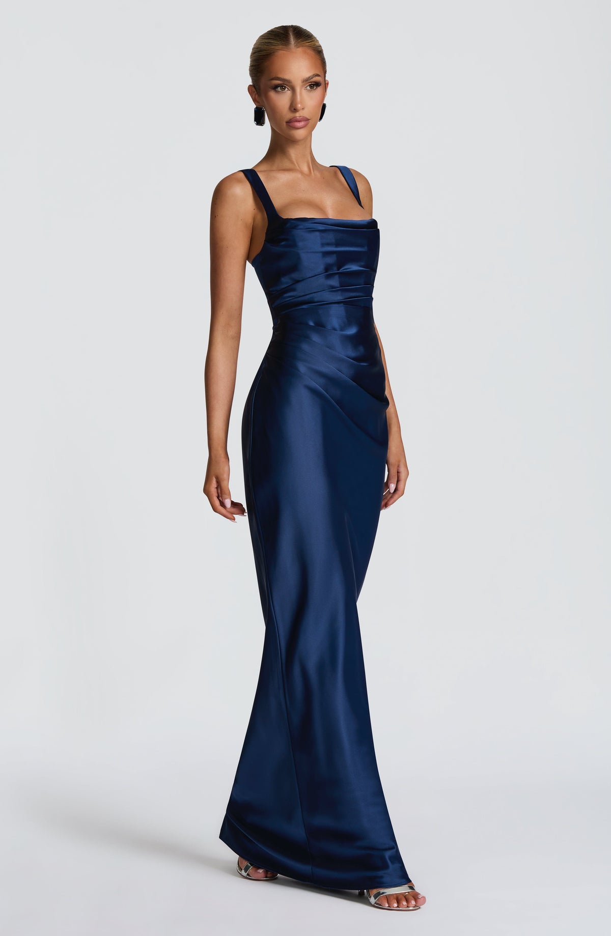 Calanthe Maxi Dress - Navy – image 4