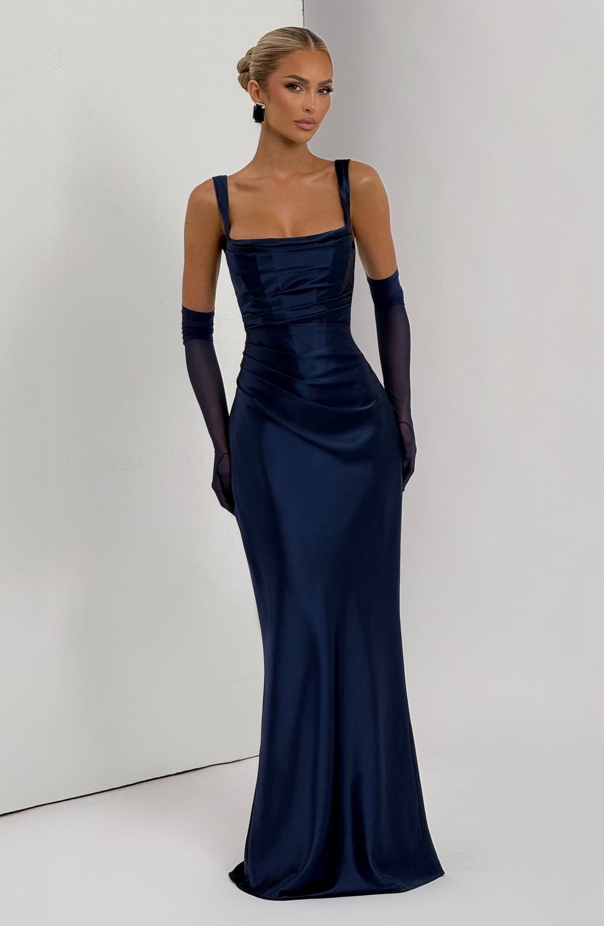 Calanthe Maxi Dress - Navy – image 8