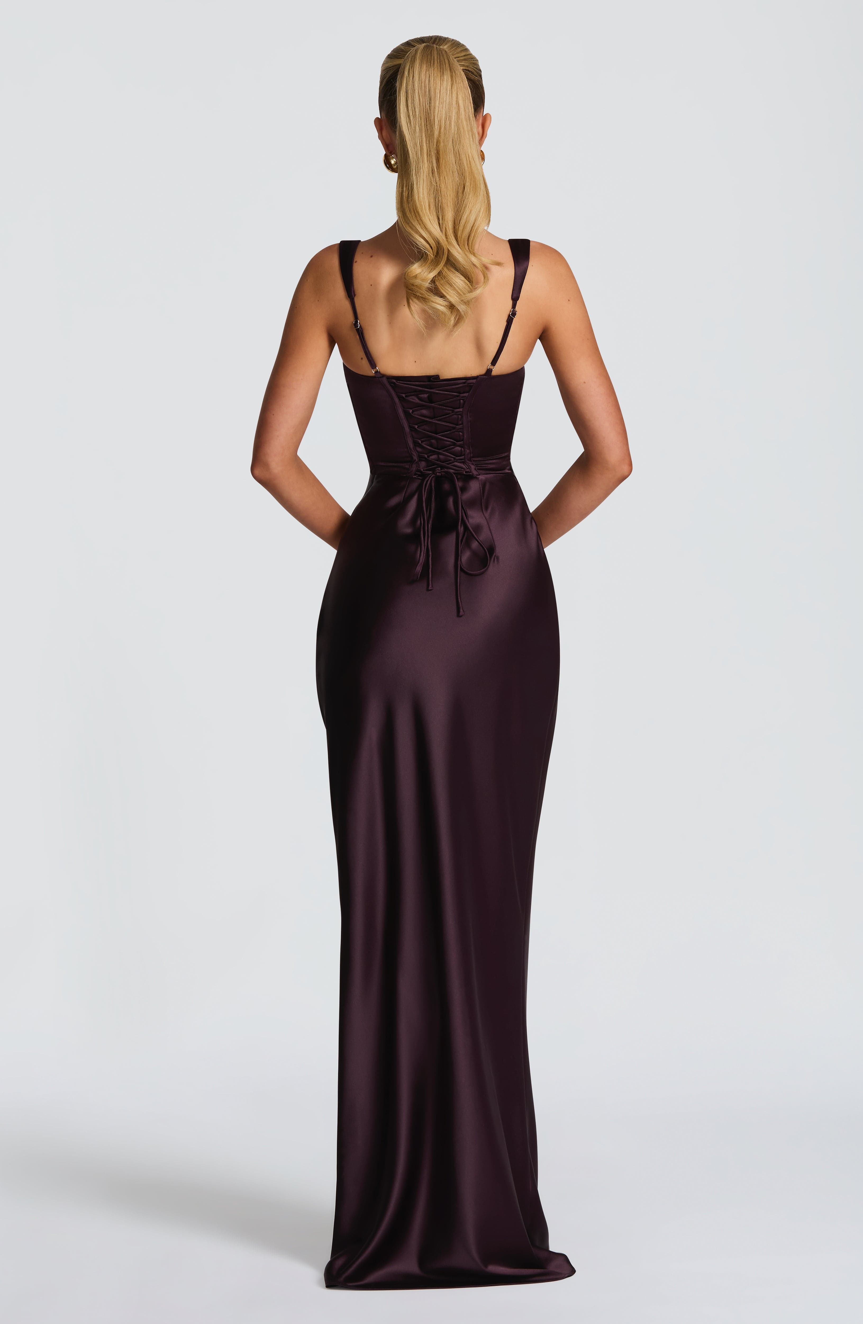 Calanthe Maxi Dress - Plum – image 2