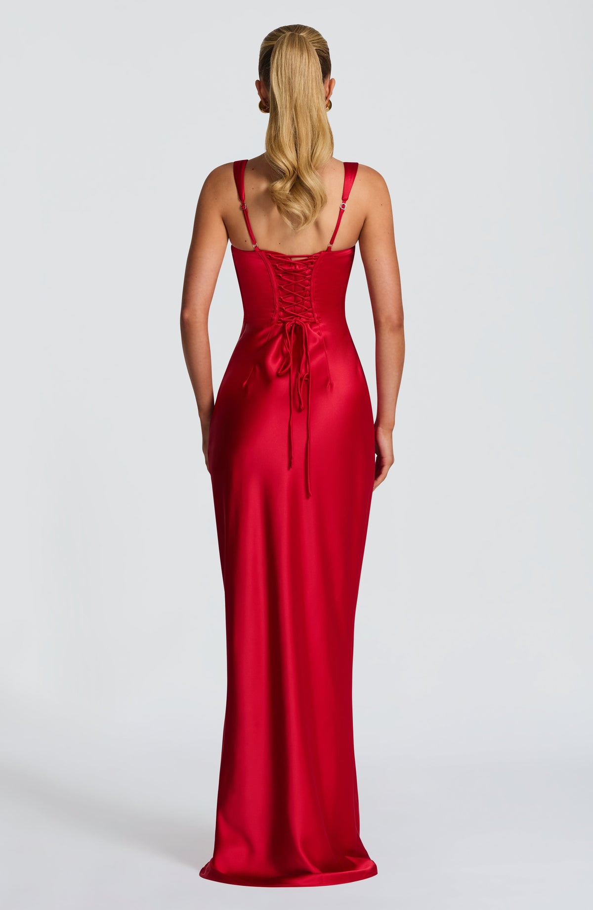 Calanthe Maxi Dress - Red – image 5