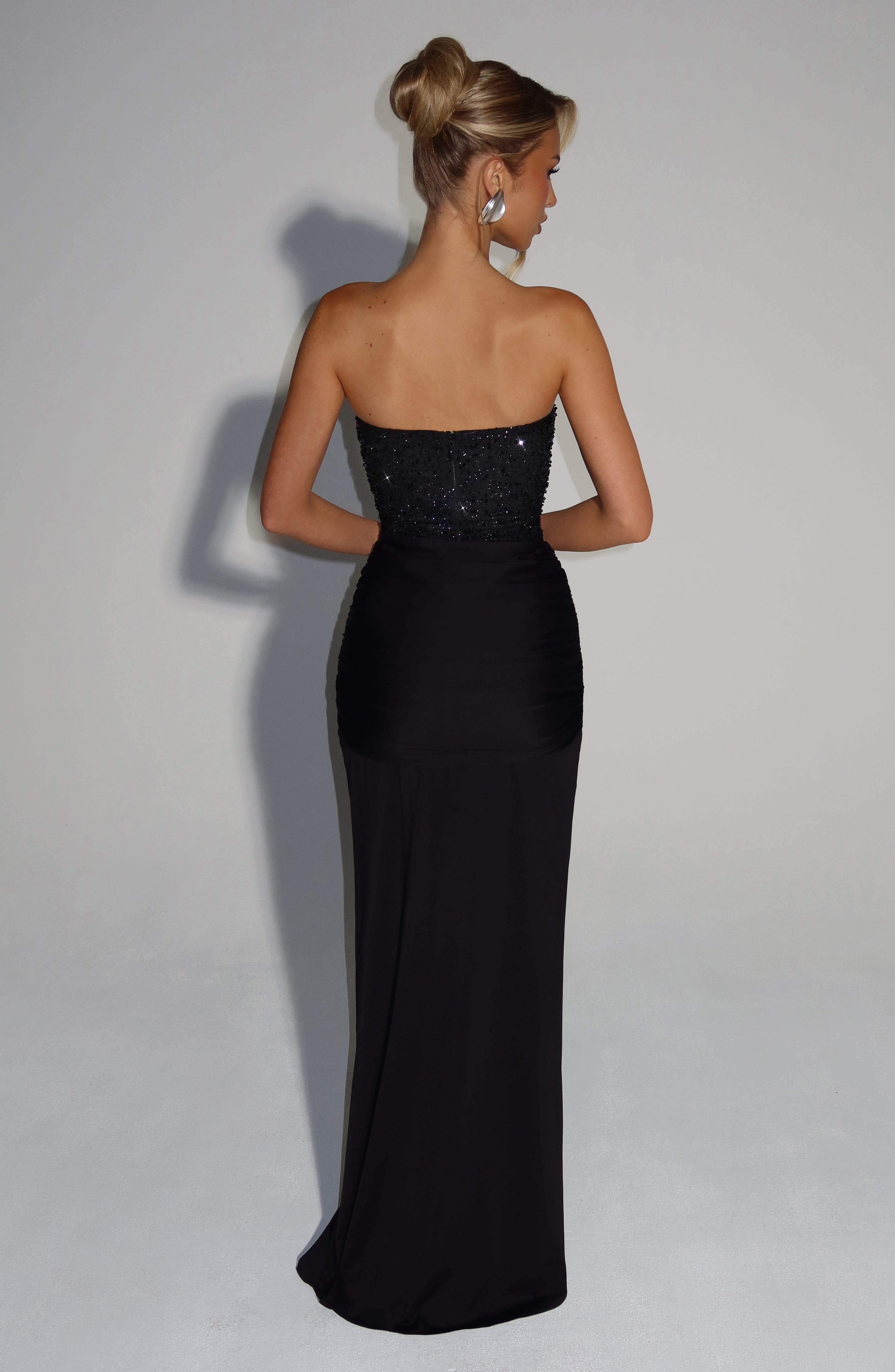Carina Maxi Dress - Black – image 2