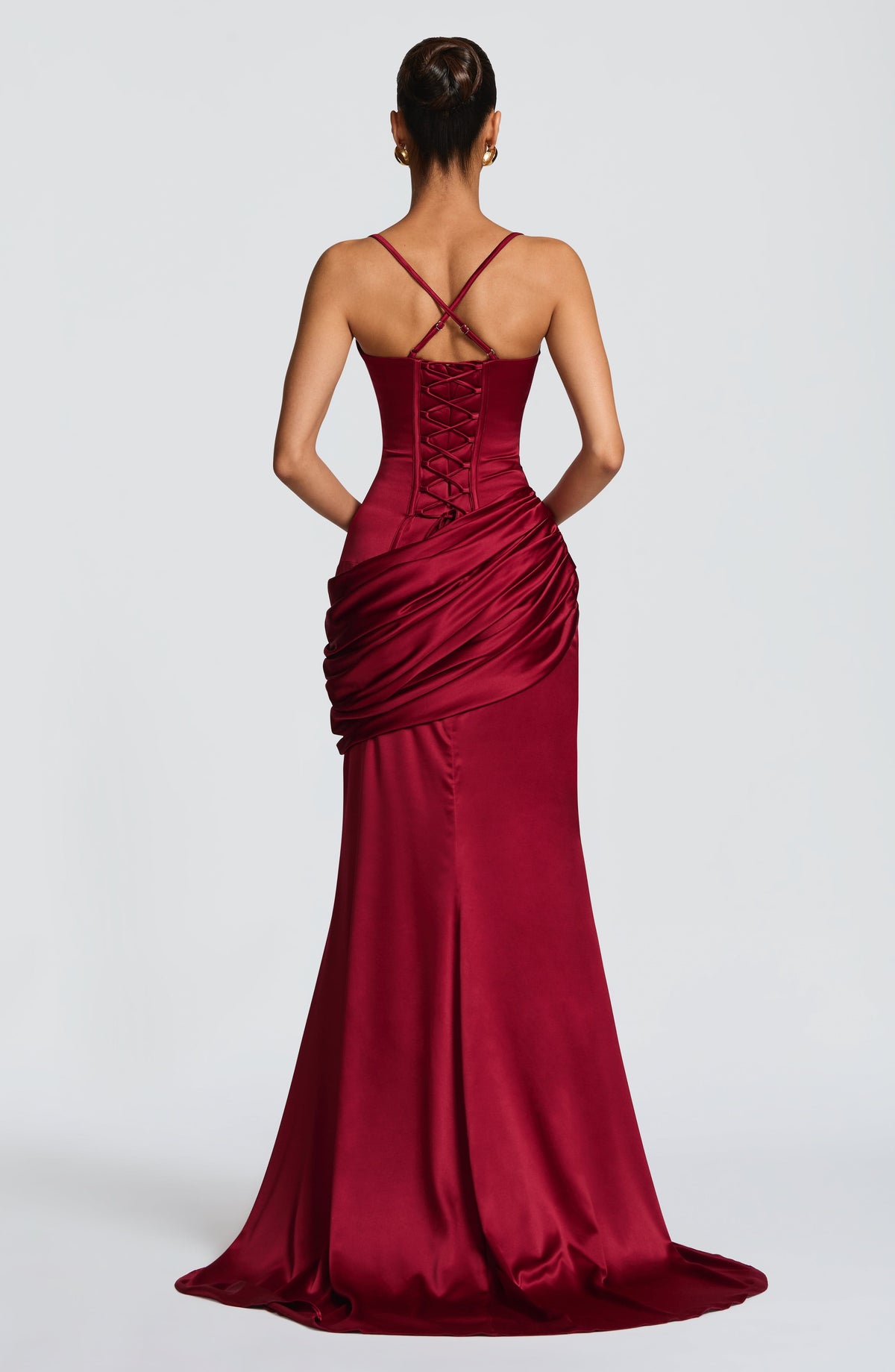 Connie Gown - Burgundy – image 3