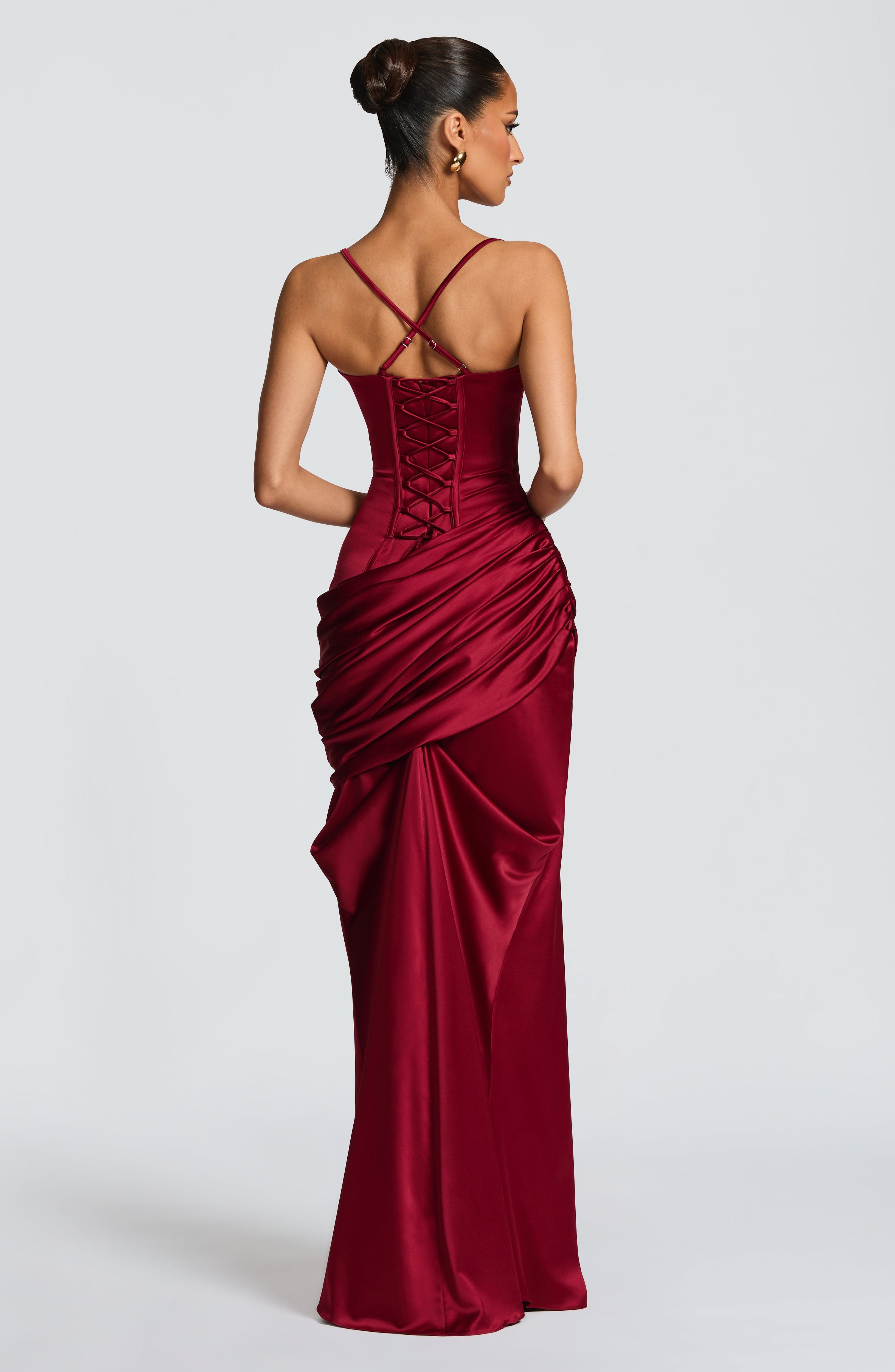 Connie Gown - Burgundy – image 5