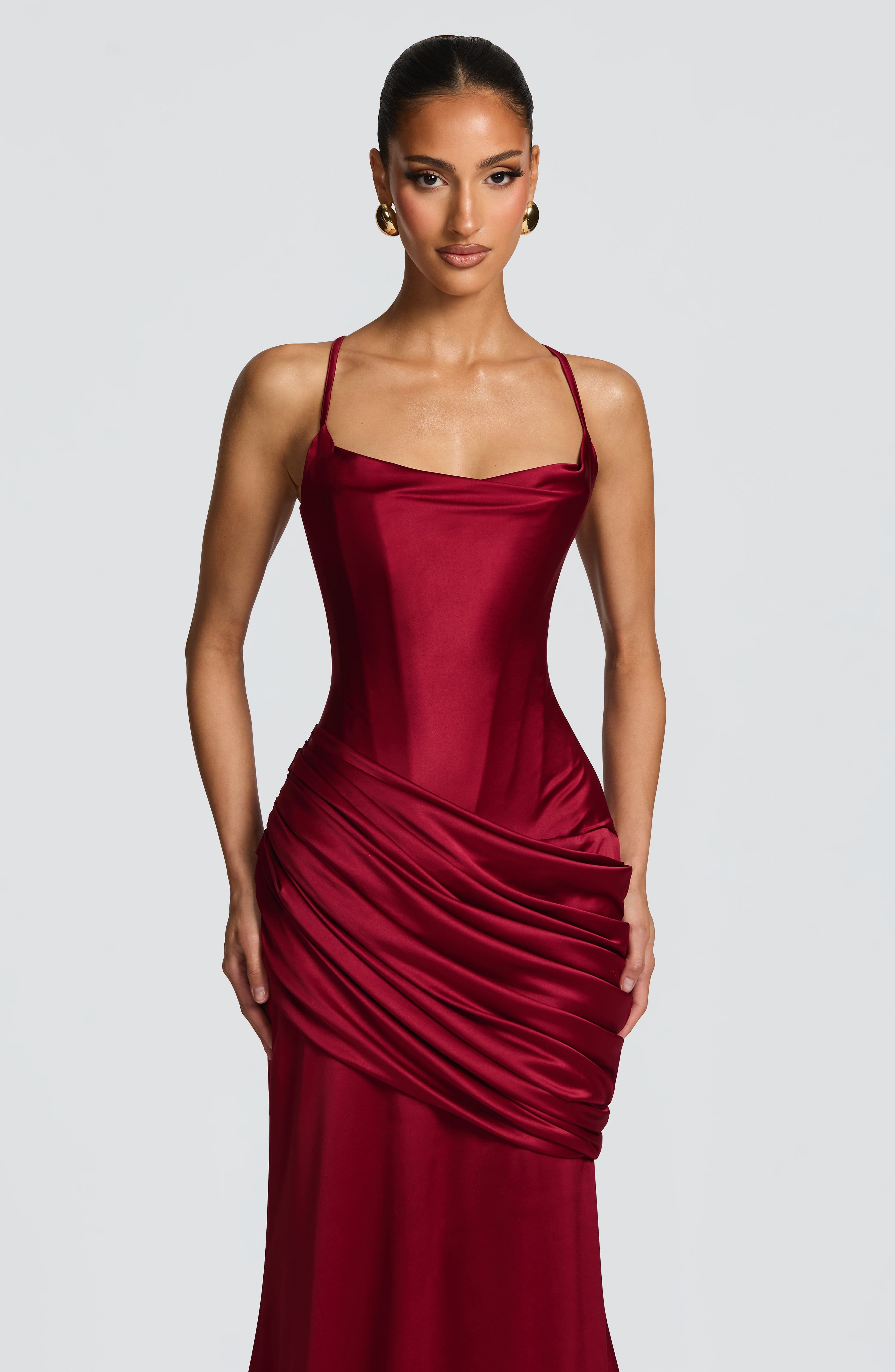 Connie Gown - Burgundy – image 6