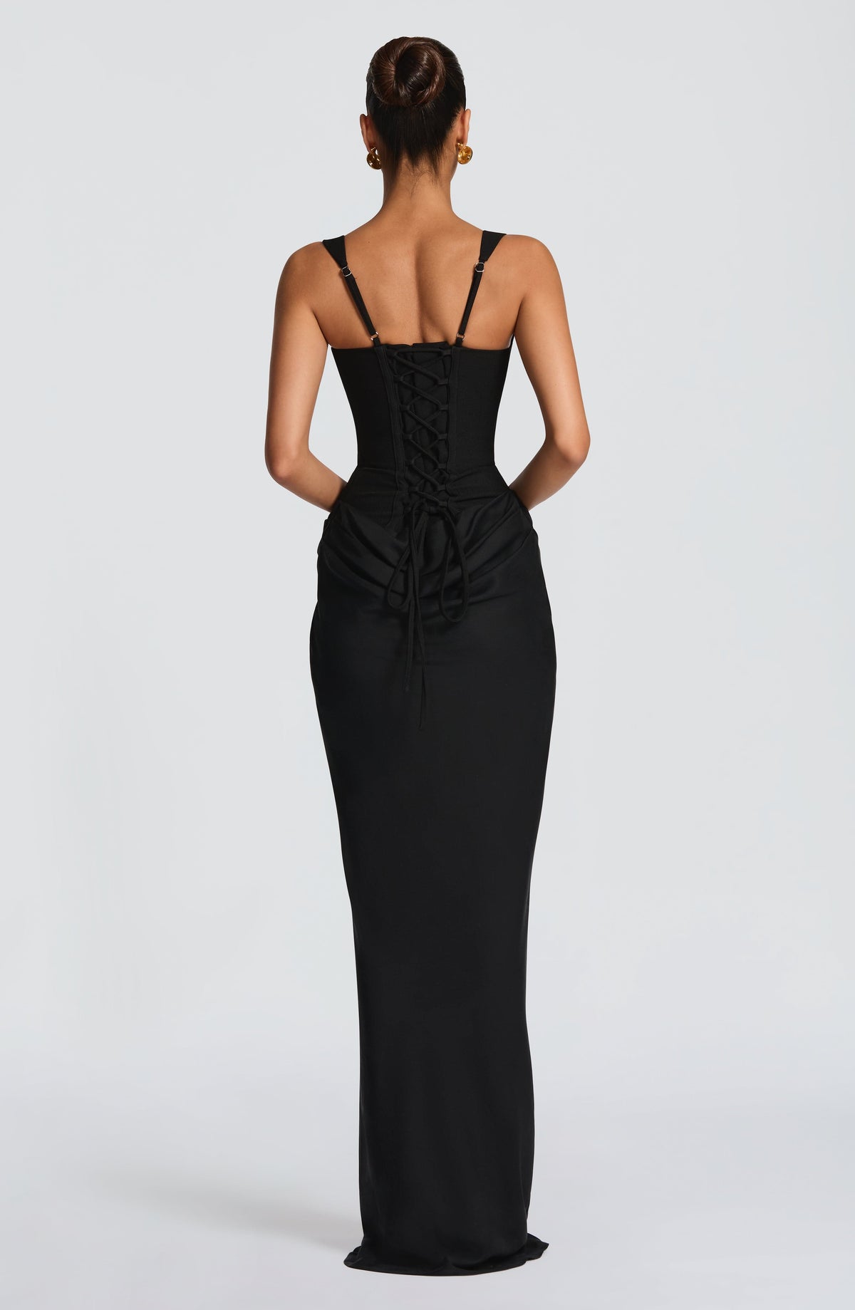 Cornelia Maxi Dress - Black – image 2