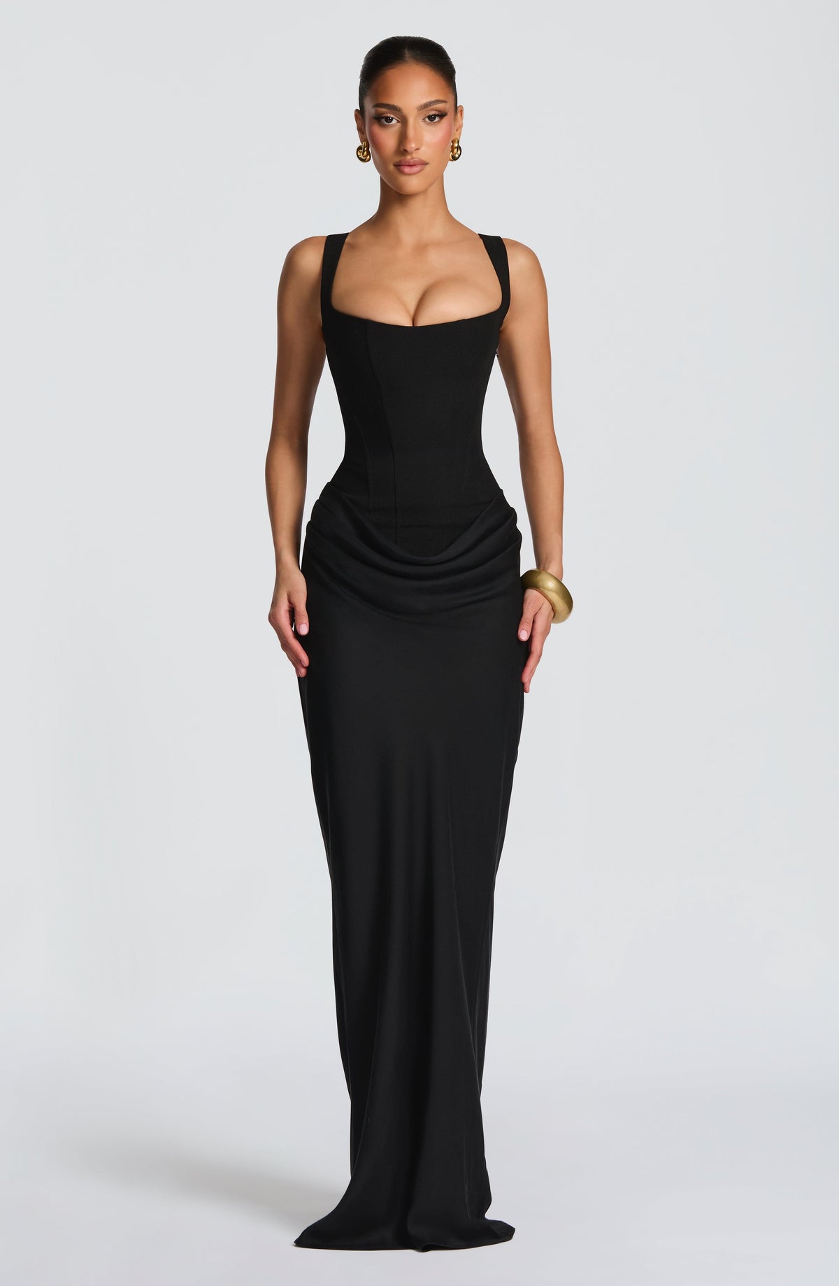 Cornelia Maxi Dress - Black – image 1