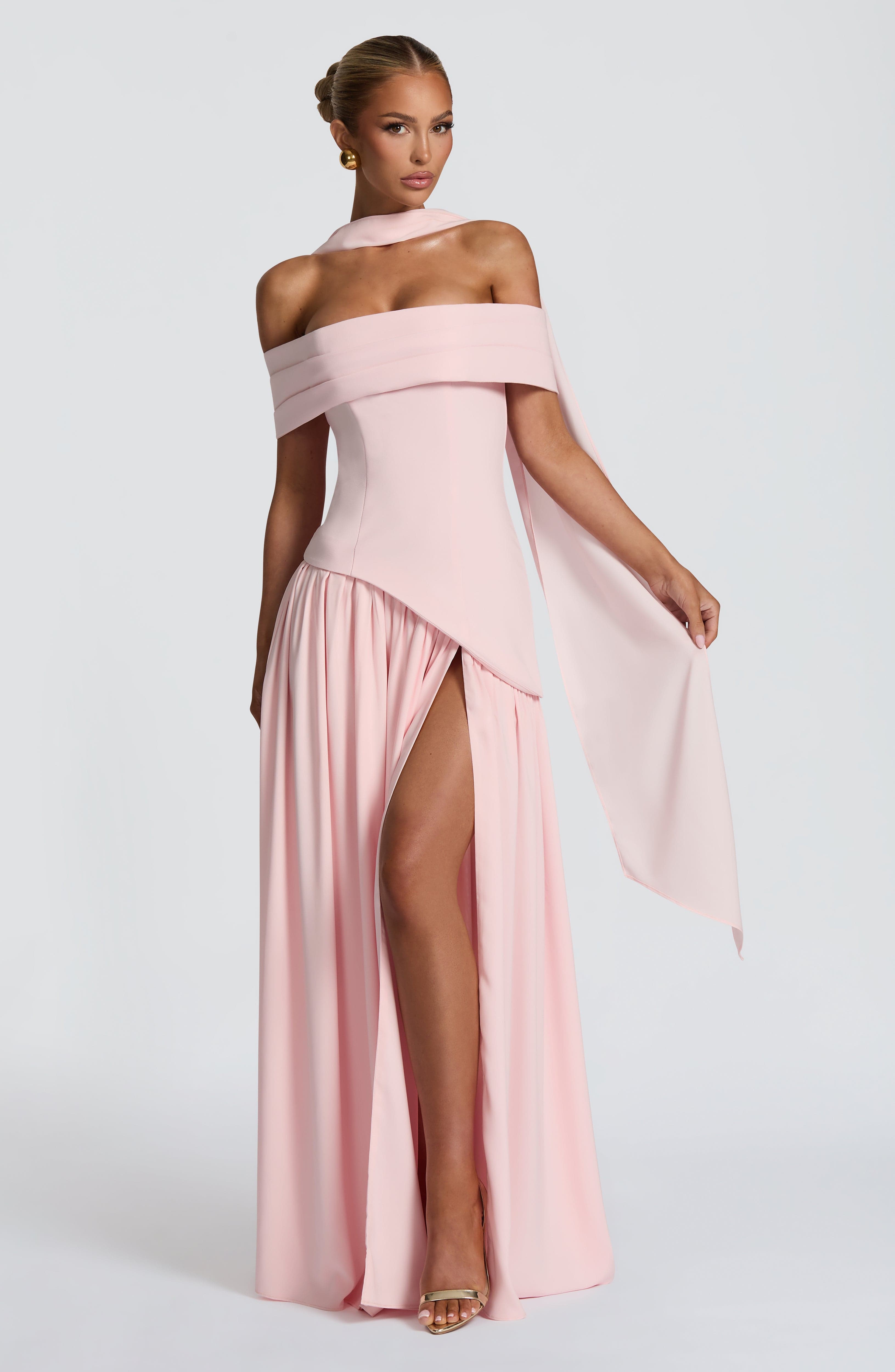 Delilah Maxi Dress - Blush – image 1