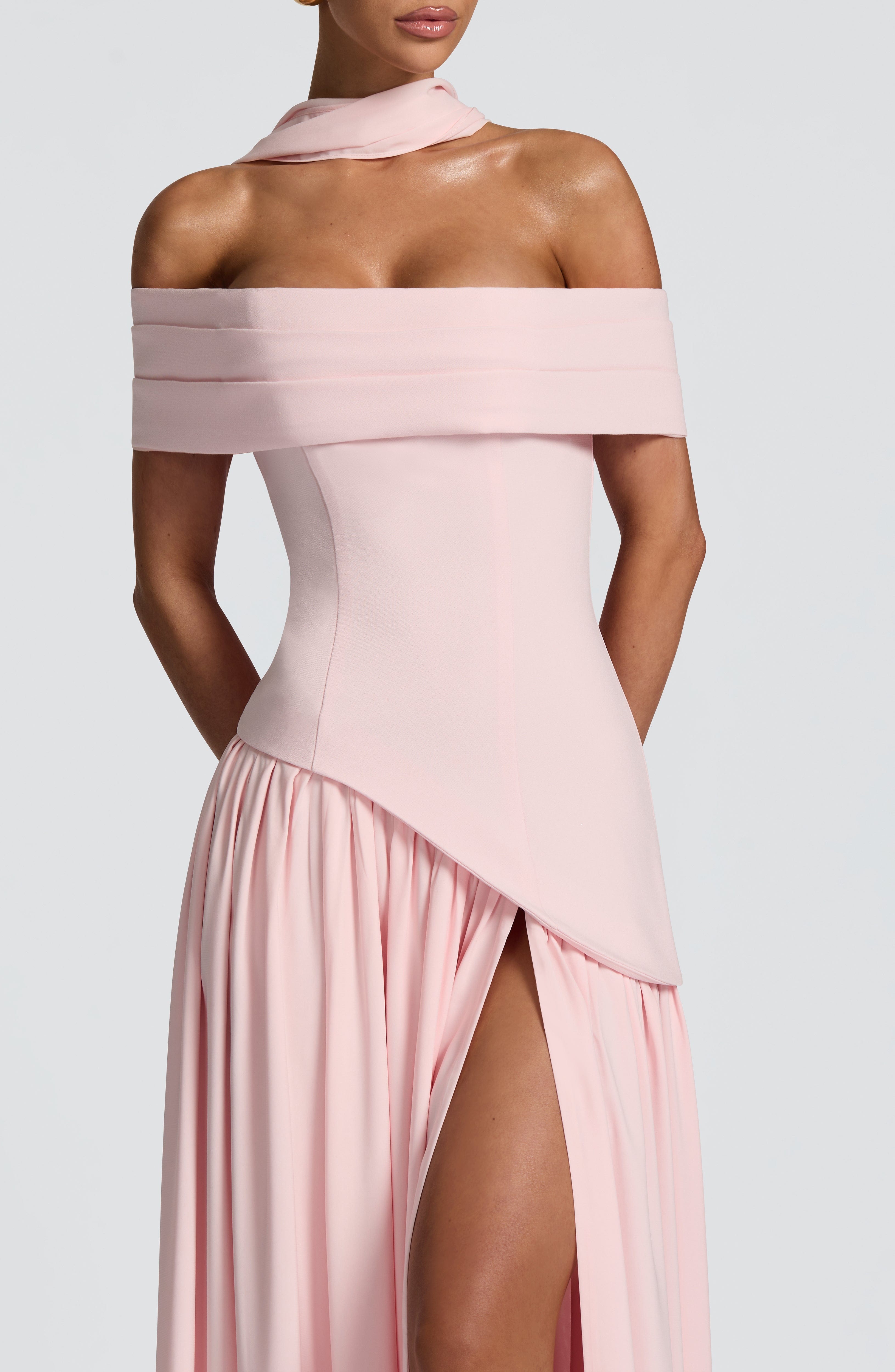 Delilah Maxi Dress - Blush – image 5