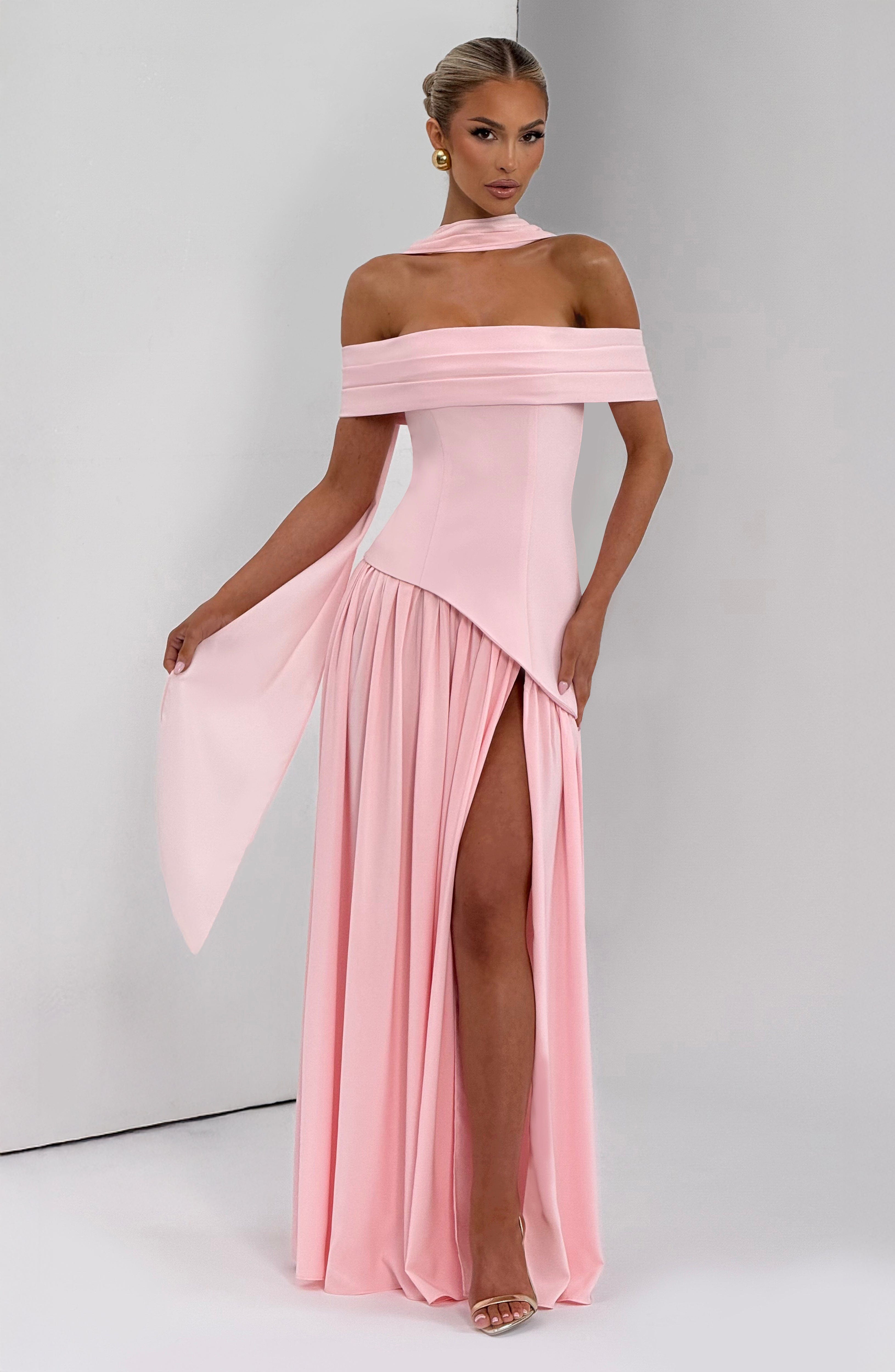 Delilah Maxi Dress - Blush – image 6