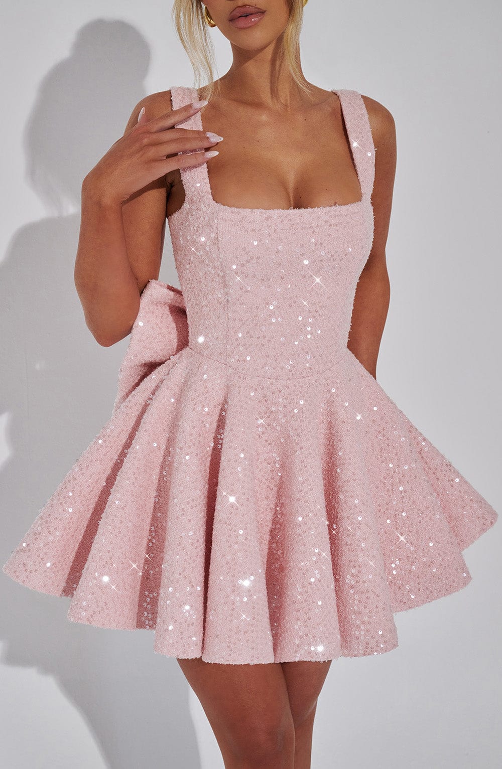 Dorothy Mini Dress - Blush – image 5