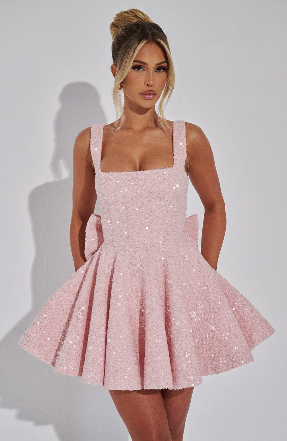 Dorothy Mini Dress - Blush – image 1