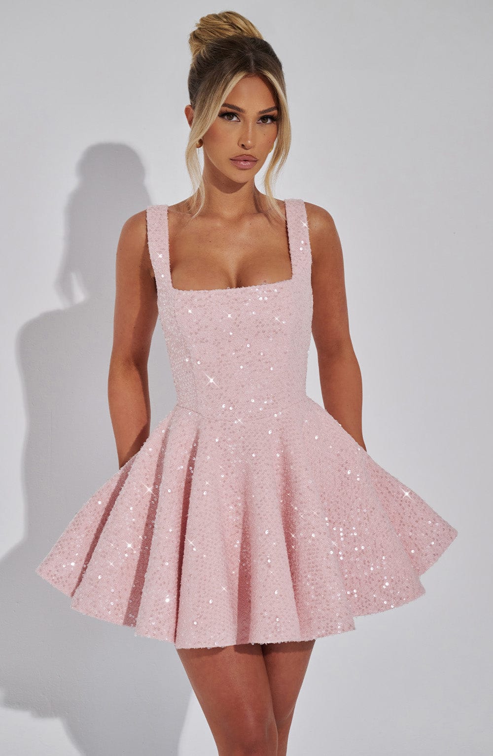 Dorothy Mini Dress - Blush – image 7