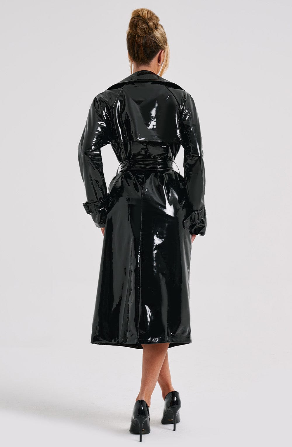 Dynasty Trench Coat – Black – image 2