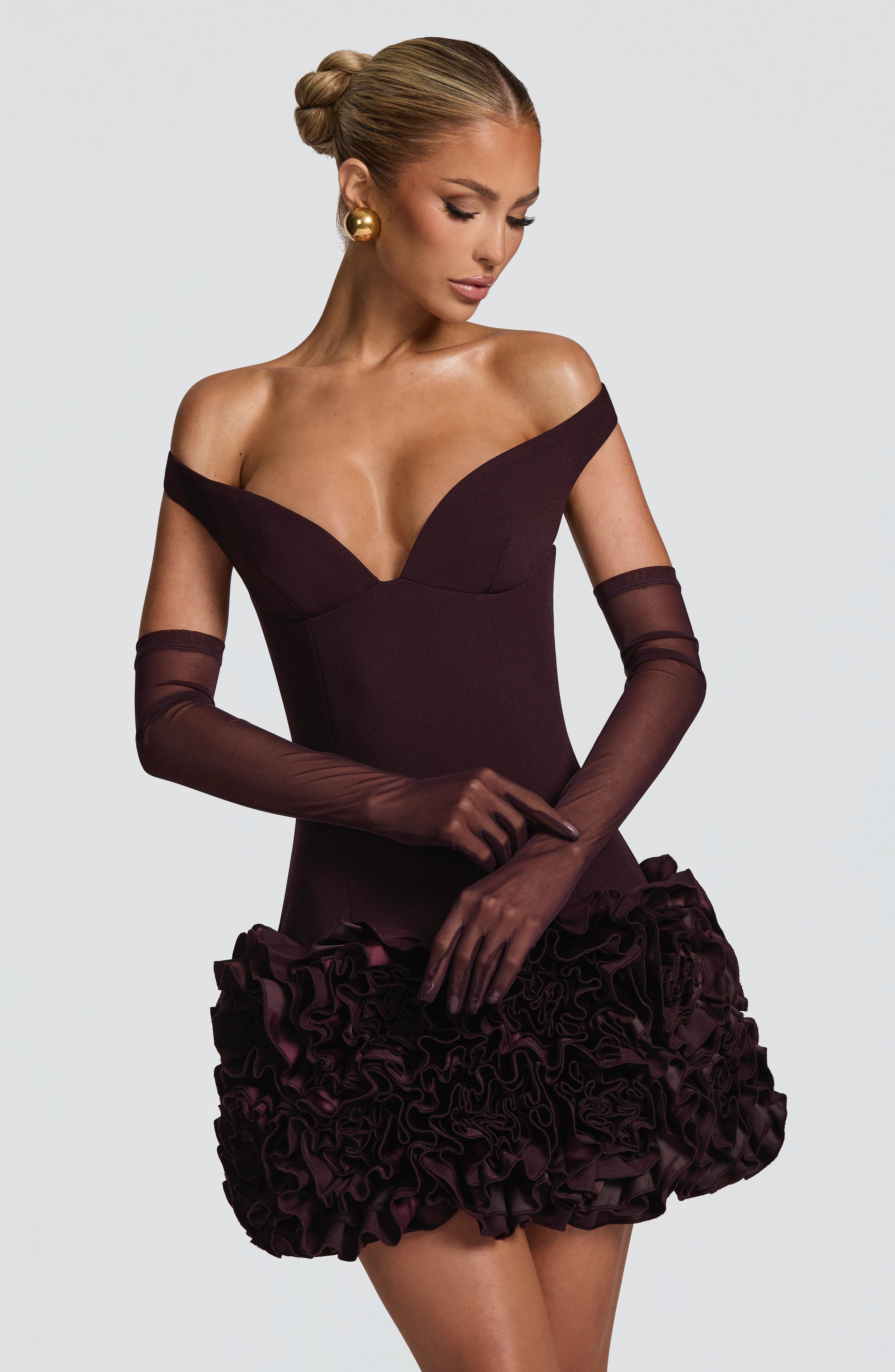 Eli Gloves - Plum – image 3