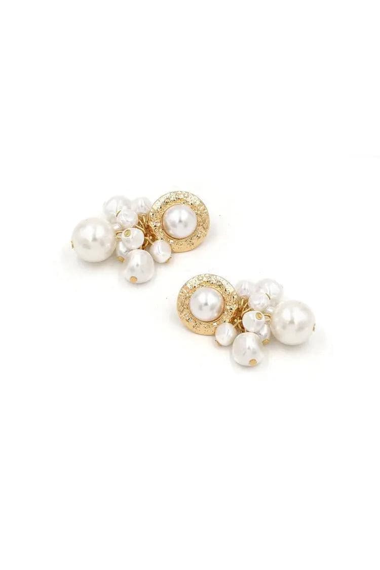 Lyla Pearl Detail Earrings – image 2