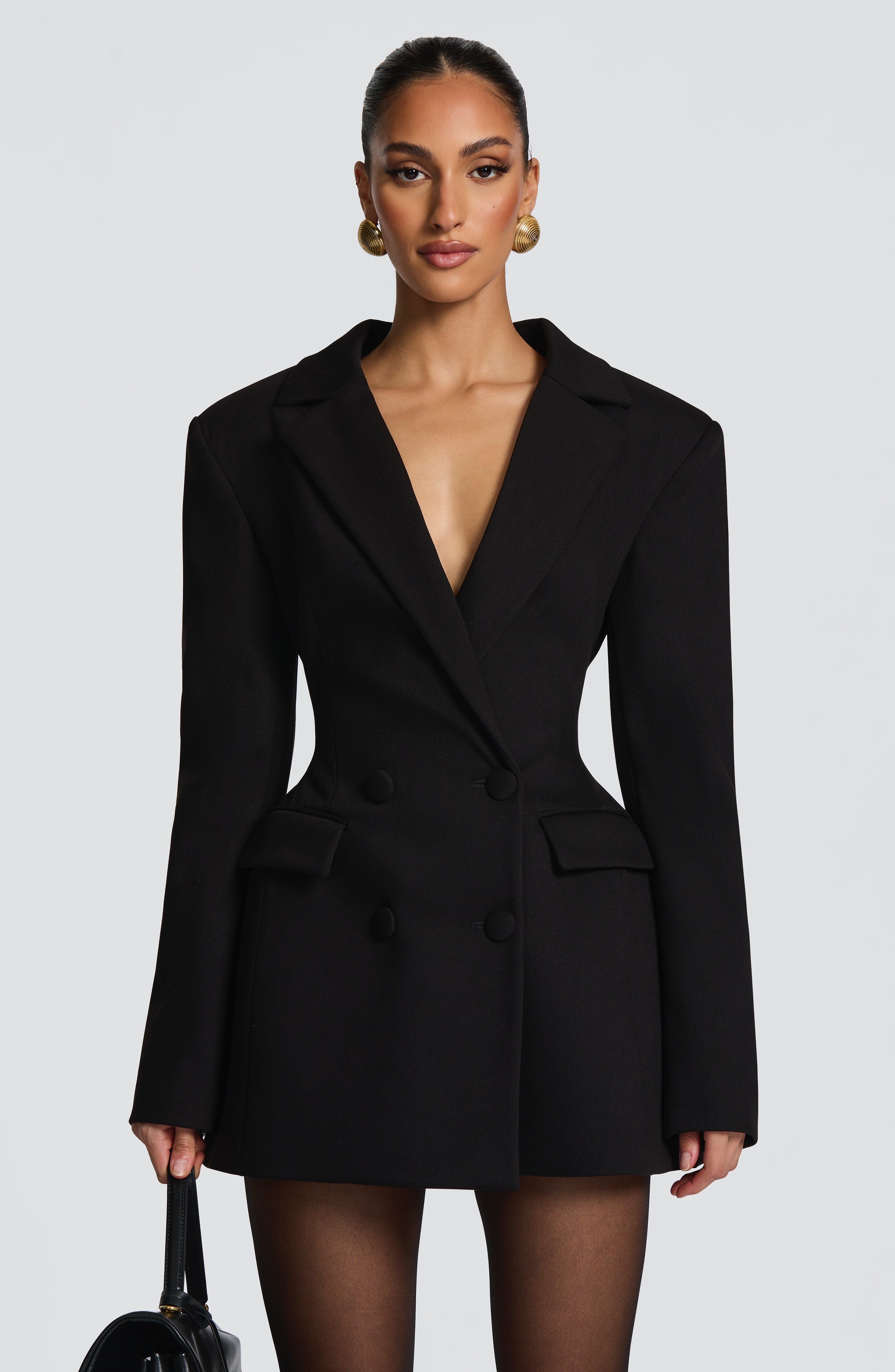 Elvira Mini Dress - Black – image 5