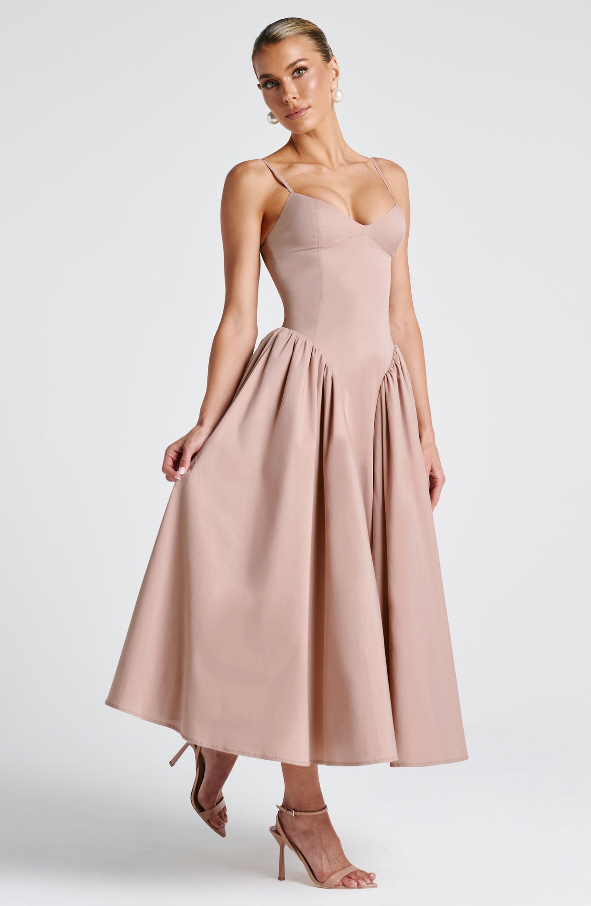 Emerson Midi Dress - Clay – image 1