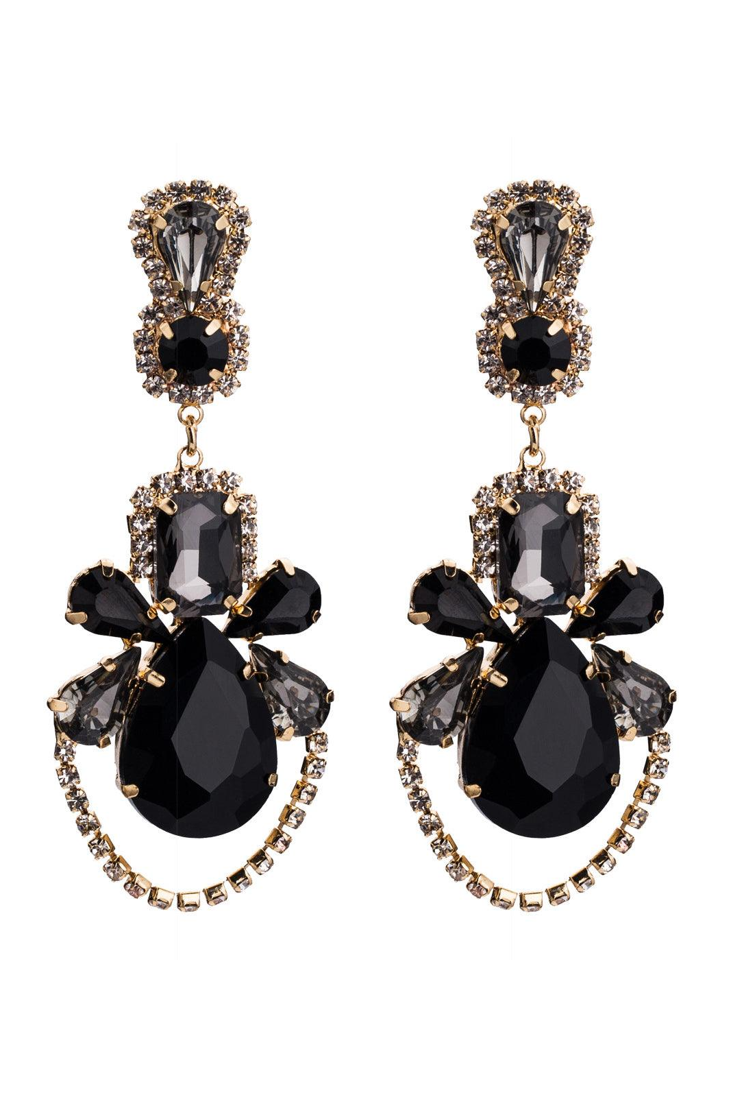 Adeline Gem Drop Earrings – image 3