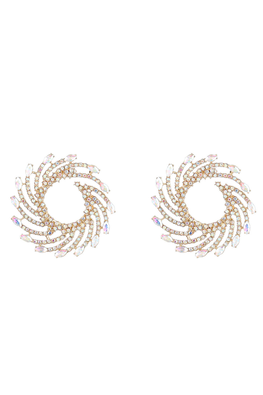 Daisy Spiral Earrings – image 1