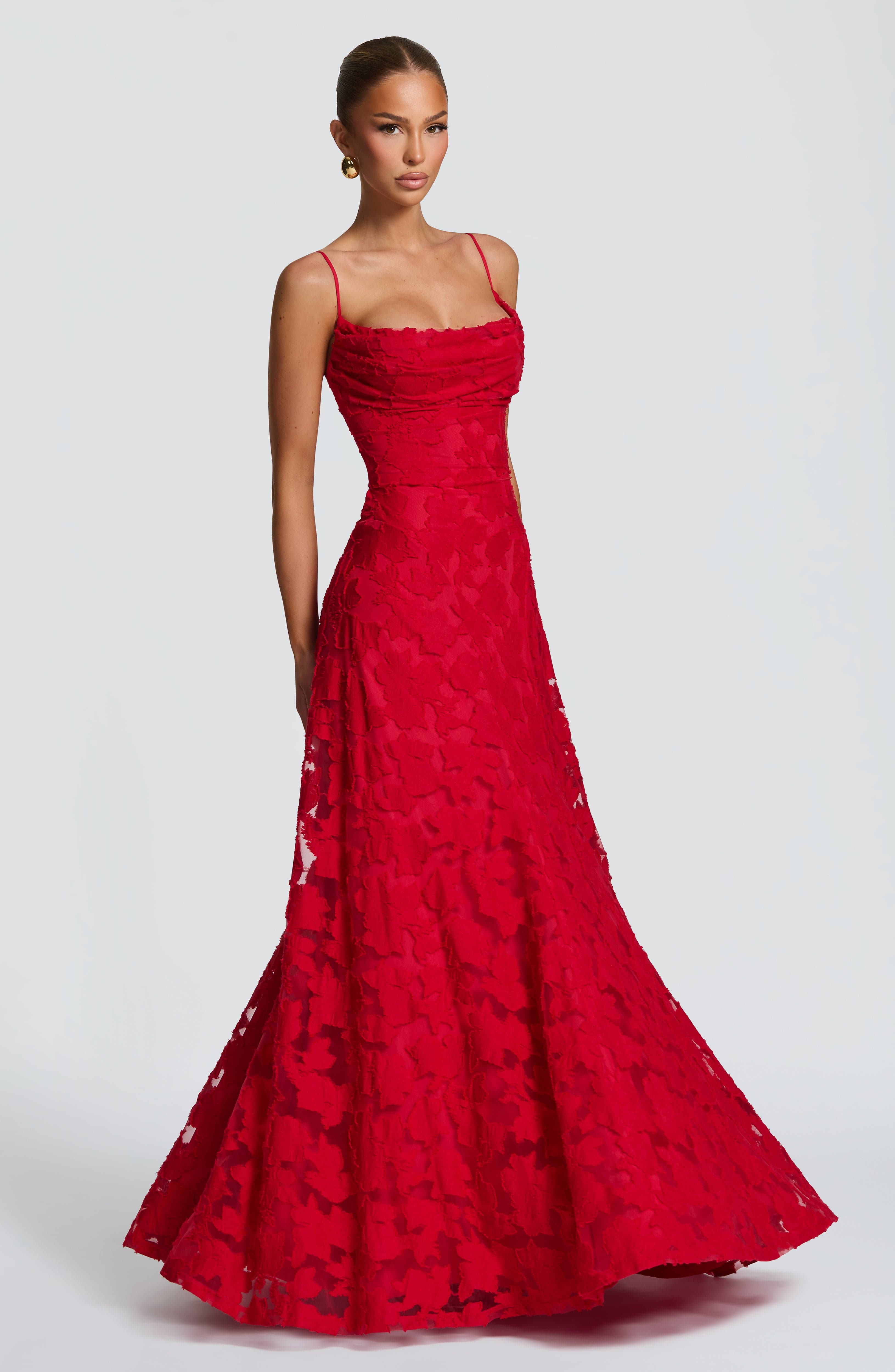Francis Maxi Dress - Red – image 2