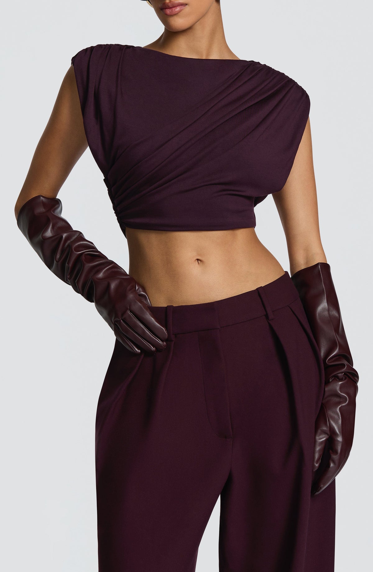 Frankie Gloves - Plum – image 11