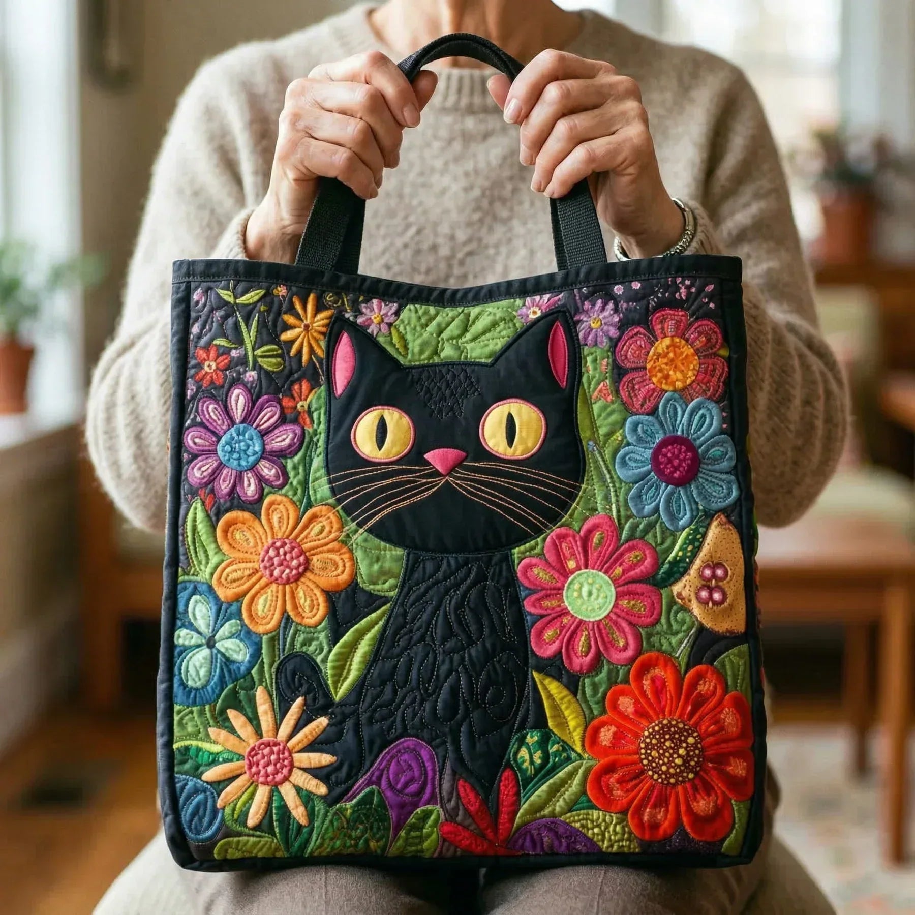 Marlowe – Handmade quilted everyday bag – image 2