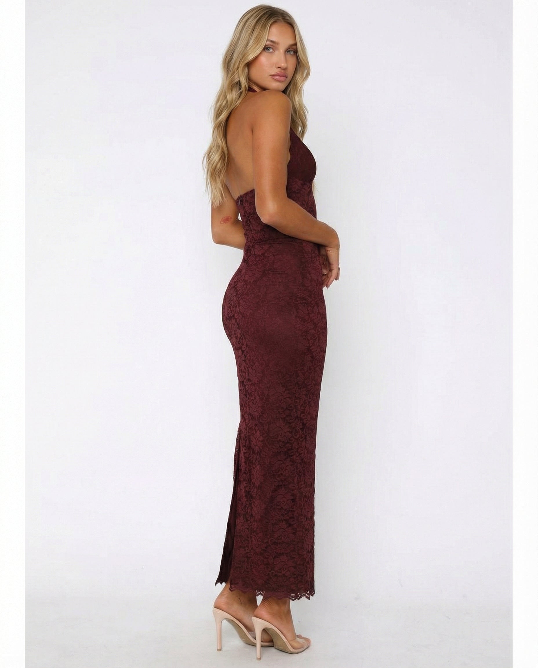 Lace Me Maxi Dress – image 7