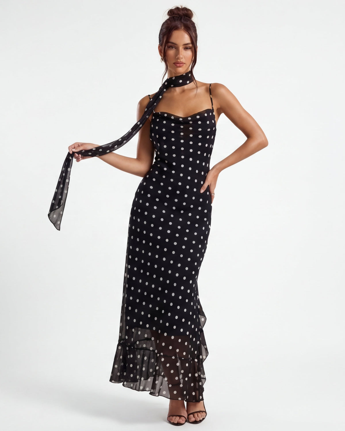 Noir Polka Maxi – image 4