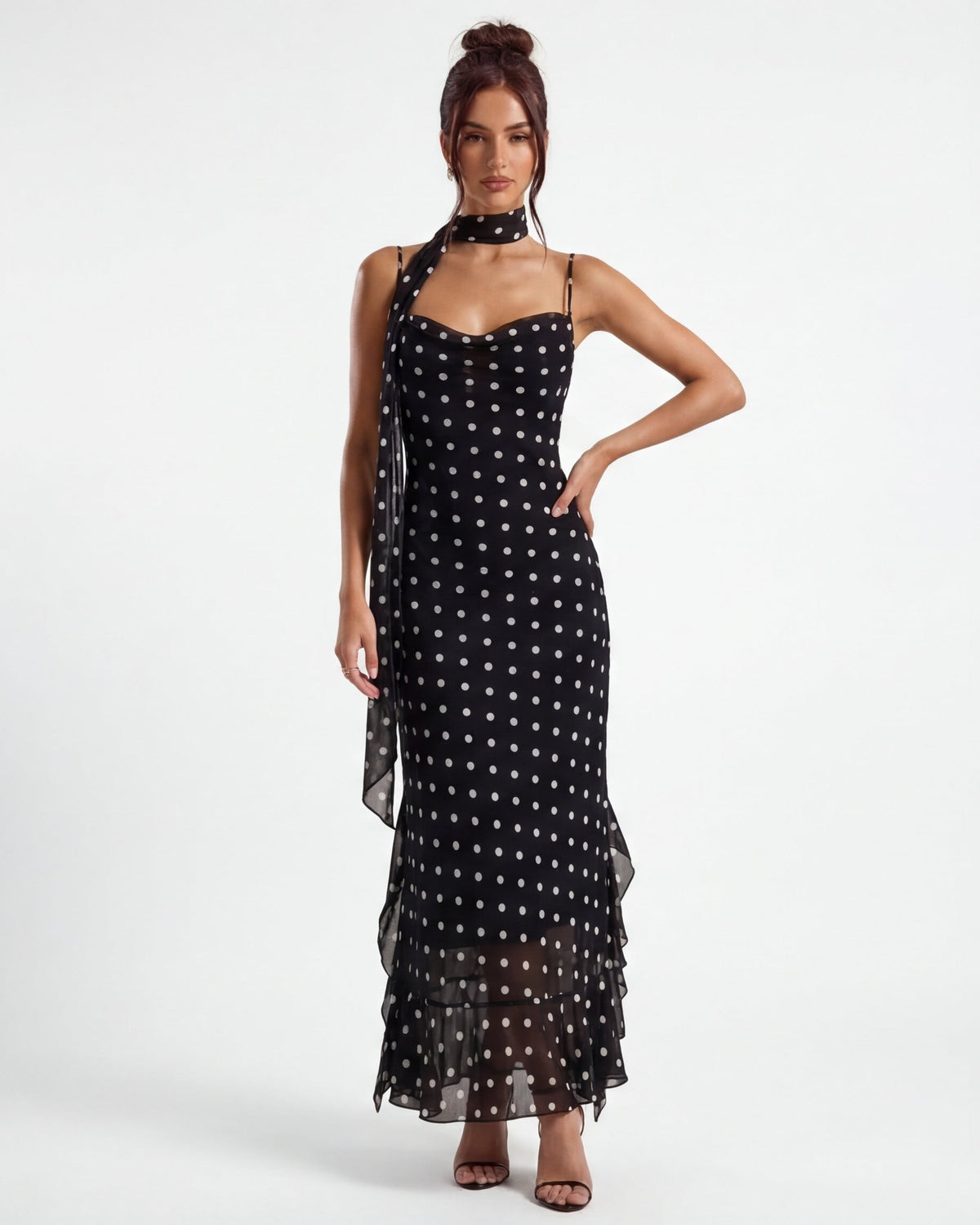 Noir Polka Maxi – image 1