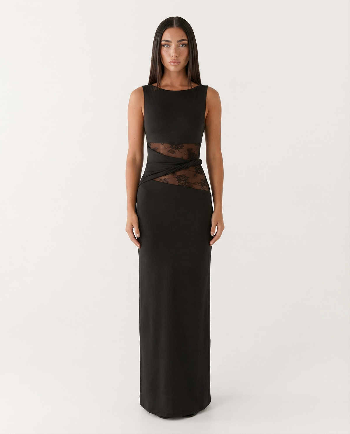 Lace Illusion Maxi – image 1