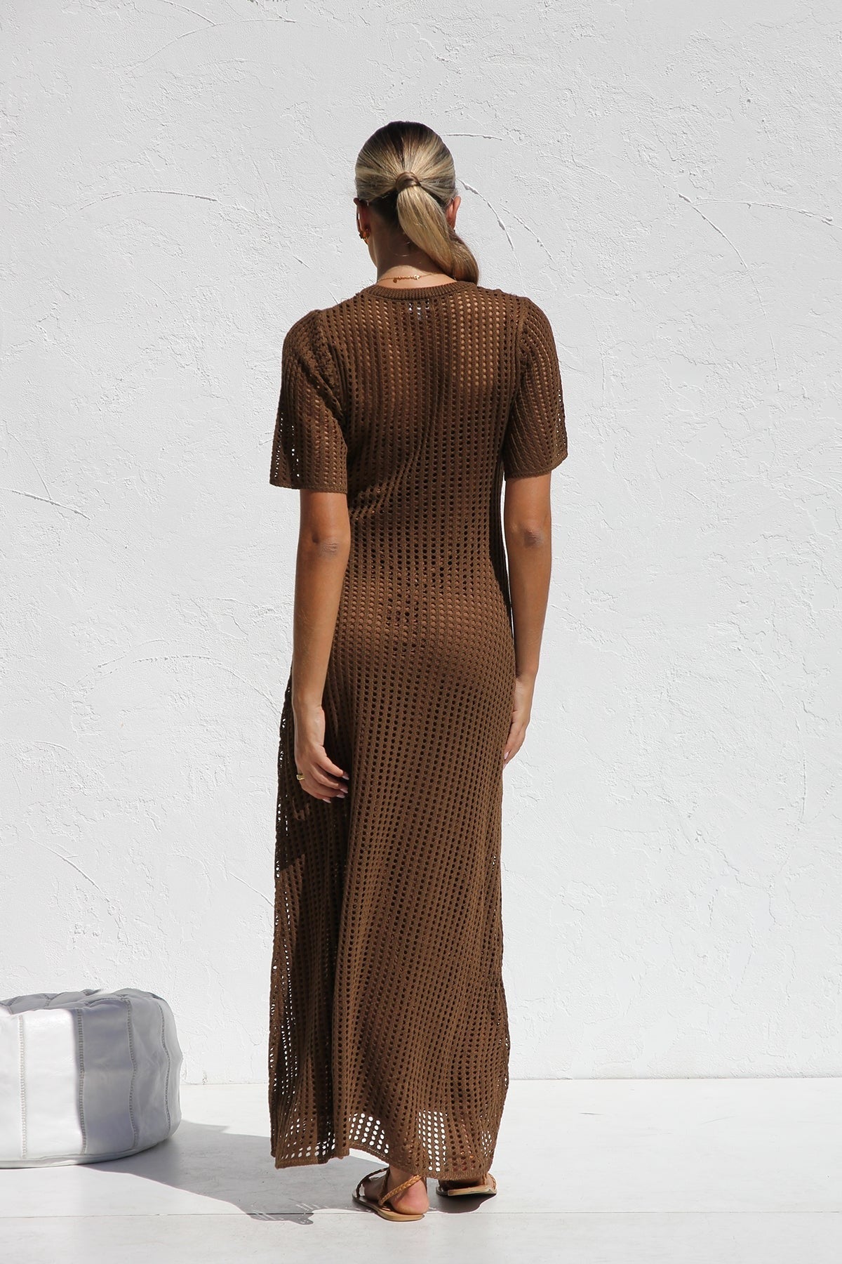 Airlie Crochet Maxi Dress - Natural – image 42