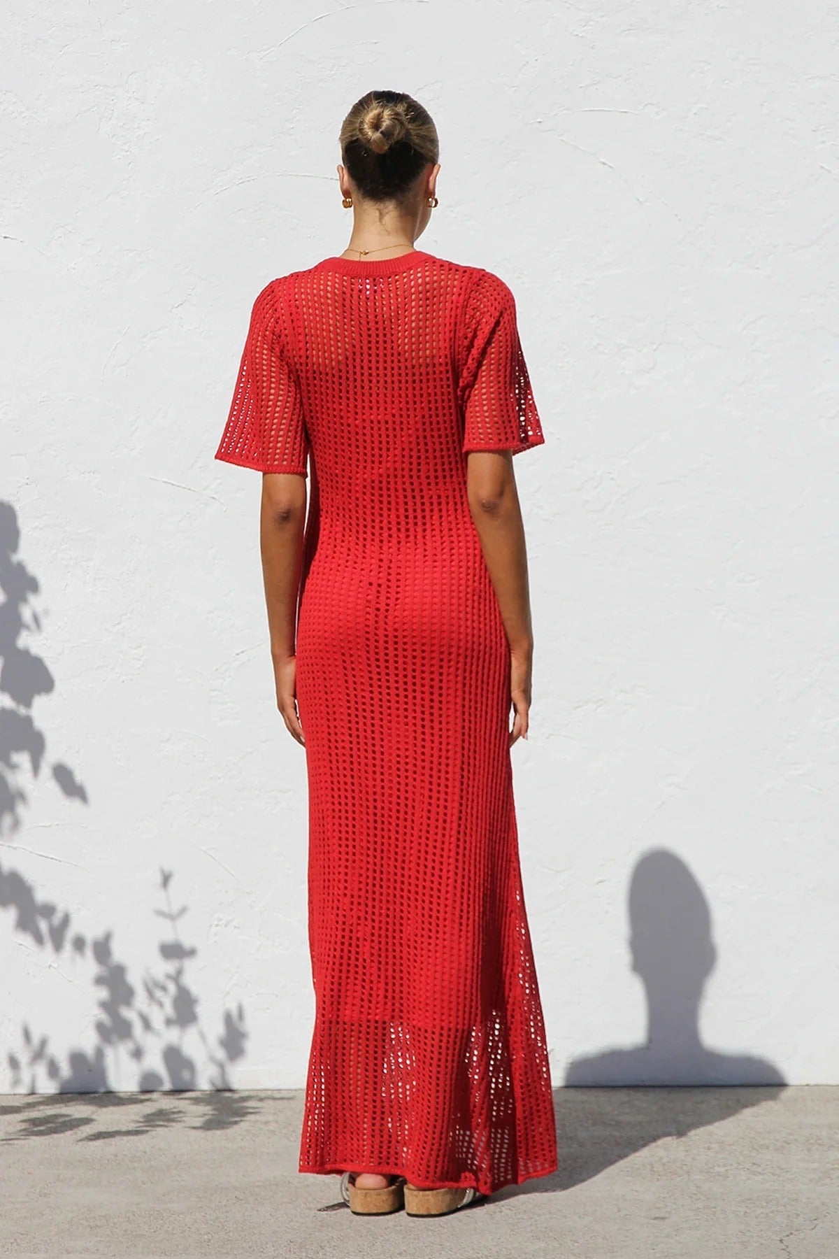 Airlie Crochet Maxi Dress - Natural – image 52